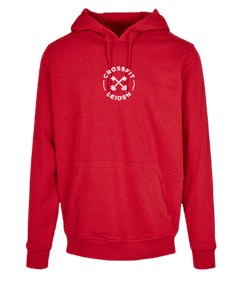 CrossFit Leiden Hoodie — Rood