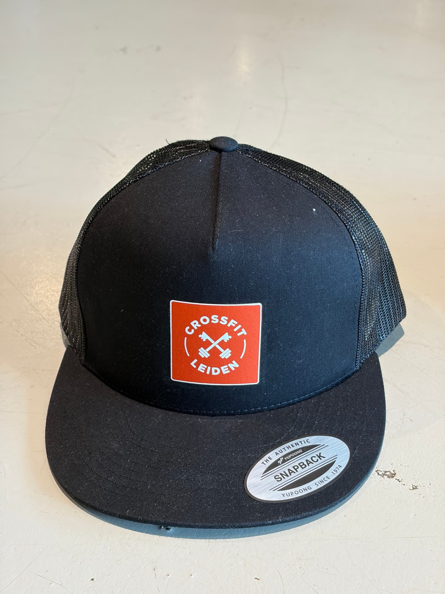 CrossFit Leiden Trucker Cap Red Logo
